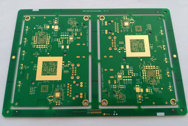 سعر جيد 10 طبقات HDI FR4 PCB لوحة دوائر كهربائية ENIG green تباع قناع دقيقة ثقب الحفر 0.1 مللي متر الانترنت
