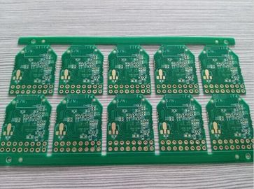 سعر جيد 1.0mm سمك 0.5z النحاس الأخضر Somdask 2 طبقات PCB لوحة الدوائر المطبوعة الانترنت