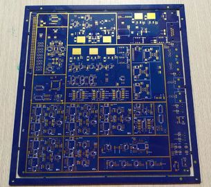 سعر جيد 8 طبقات FR4 Blue Soldmask 1.6mm 1OZ سماكة النحاس متعدد الطبقات PCB Board الانترنت