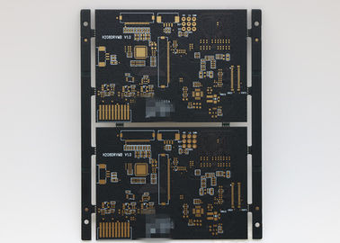 سعر جيد النحاس الثقيل 6L أسود لحام الغمر الذهب FR4 لوحة دوائر الطباعة PCB الانترنت