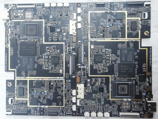 سعر جيد مهلة سريعة النموذج الأولي PCB Board Assembly Service White SilkScreen الانترنت
