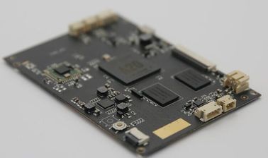 سعر جيد FR4 SMT PCB Assembly أسود Soldmask أبيض بالشاشة الحريرية الانترنت