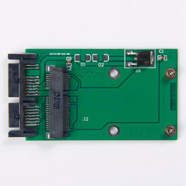 سعر جيد Mini PCIe PCI-e MSATA SSD Micro adaptateur SATA PCBA HG OEM Service FR4 Material الانترنت