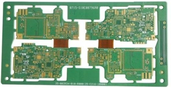 سعر جيد بطاقة PCB للسيارات 10 طبقات بطاقة PCB صلبة مرنة غمرة الذهب 1.32mm سمك بطاقة PCB للسيارات الانترنت
