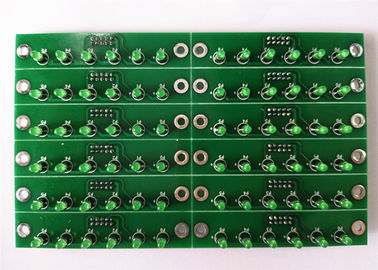 سعر جيد 1.6mm سماكة 2OZ 4 طبقات FR4 LED الإضاءة SMT PCB Board Assembly أبيض بالشاشة الحريرية الخضراء قناع اللحام الانترنت