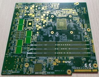 سعر جيد 10 طبقات FR4 1.6mm 2OZ سمك نحاسي أخضر Soldmask متعدد الطبقات لوحة PCB الانترنت