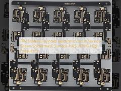 FR4 Material printed electronic circuit Service Green Soldermask Surface HASL/ENIG High Frequency